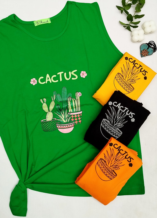 تاپ و شلوارک کاکتوس