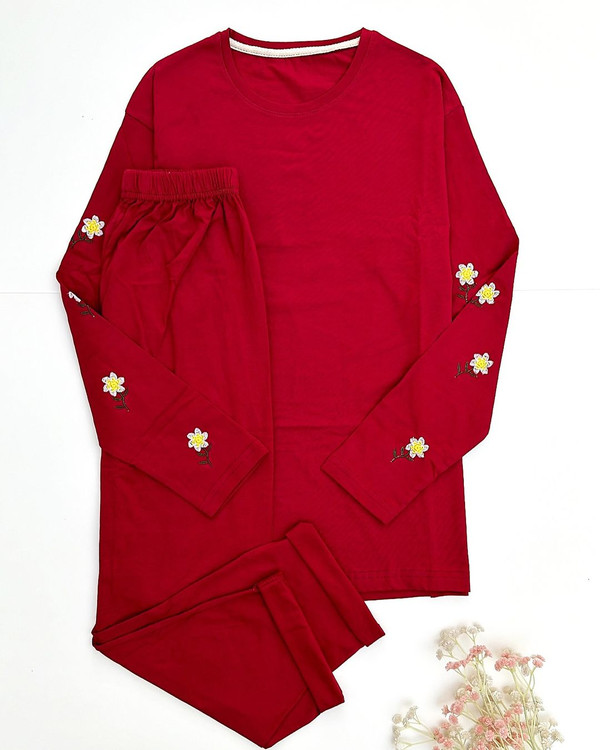 ست بلوز و شلوار گلدوزی