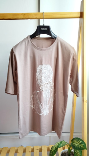 تیشرت زنانه کارشده نگیندار برندmsis