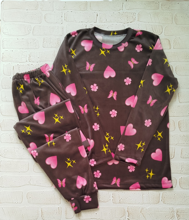 بلوز و شلوار مخمل عروسکی قواره دار