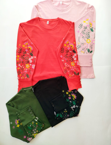 بلوز زنانه آستین بلند