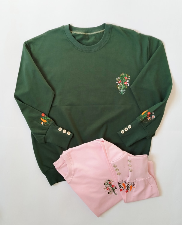 بلوز دورس گلدوزی زنانه