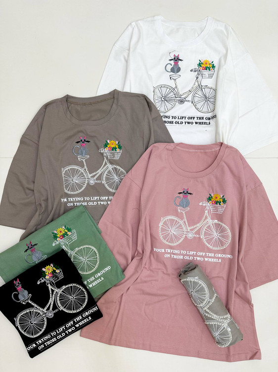 تیشرت باکسی زنانه